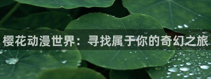 贝勒漫画网上看：樱花动漫世界：寻找属于你的奇幻之旅